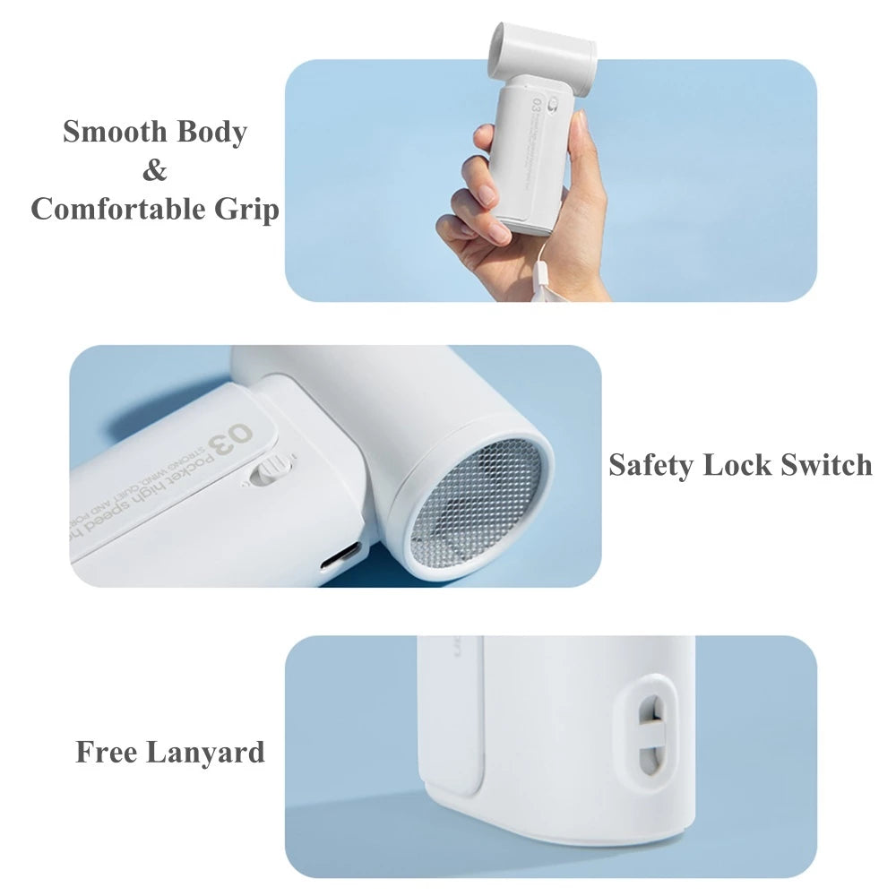 Mugenetsu F88 – Turbo Portable Handheld Fan